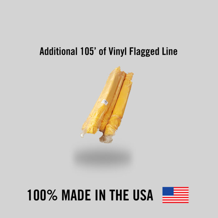 105' Visual Flagged Line