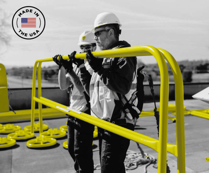 Safety Rail Company | Rooftop Guardrail System | Fall Protection Solutions