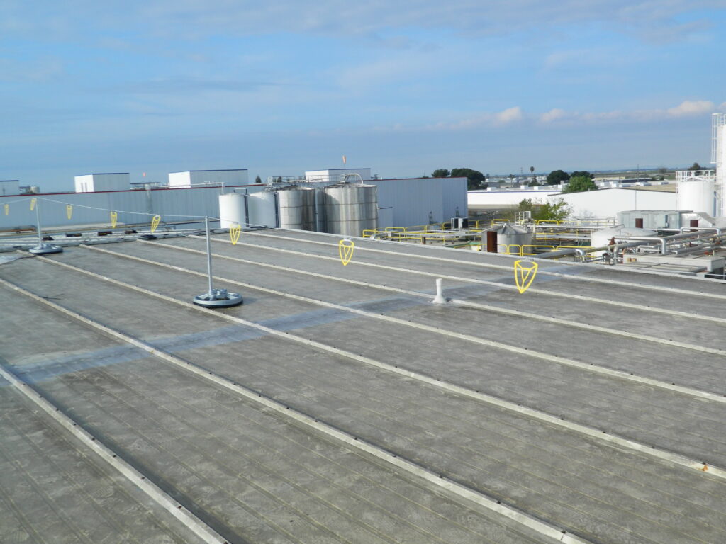 src rooftop safety on top of building