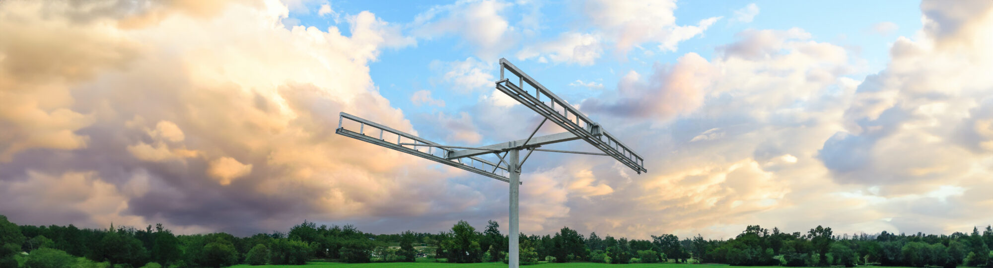 single column overhead fall protection