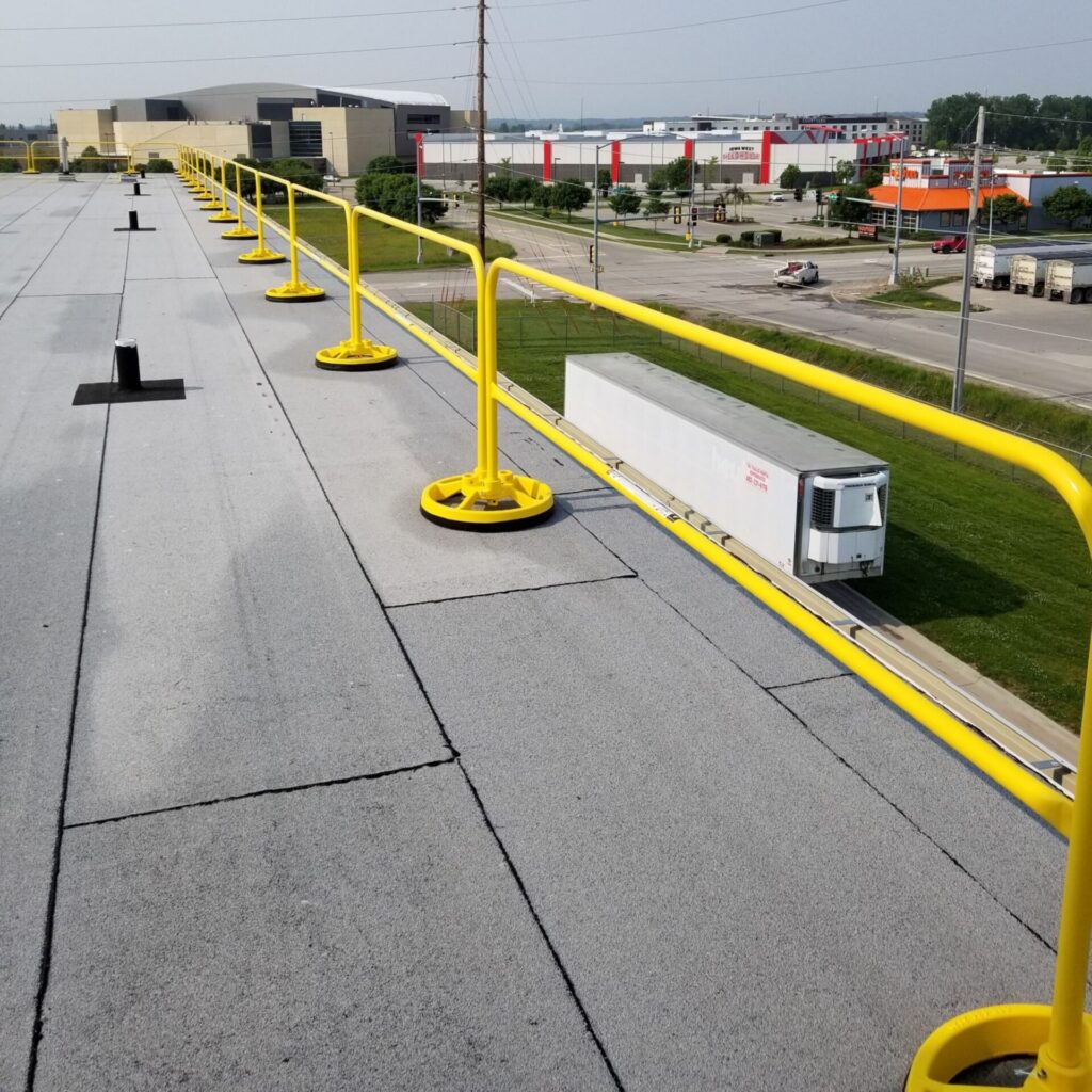 SRC360 Mobile Rail on Roof Top