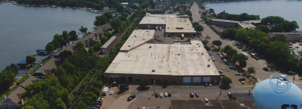 birds eye view of SRC building