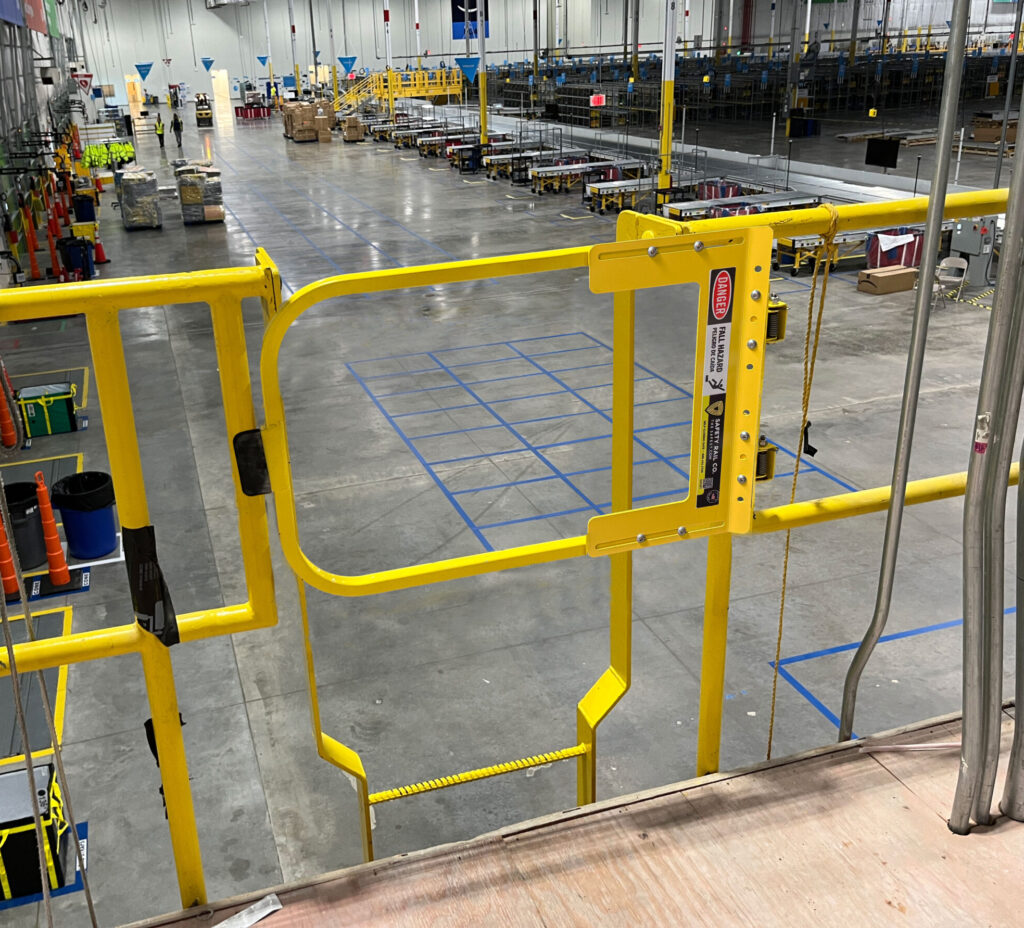 safety rail company self closing gate interior