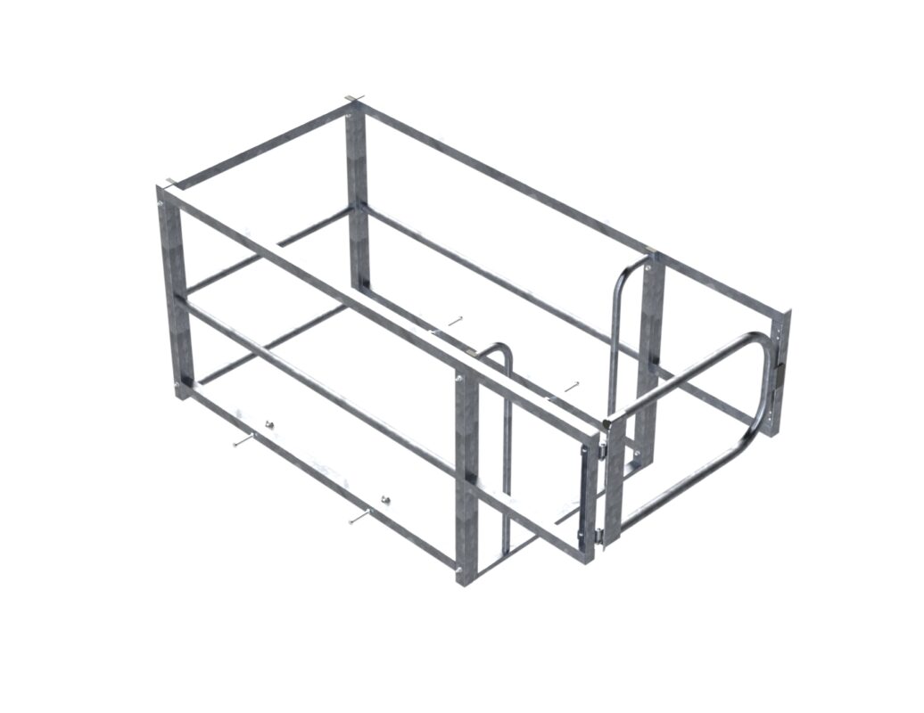 4-Piece Hatchguard With Self-Closing Gate – Safety Rail Company