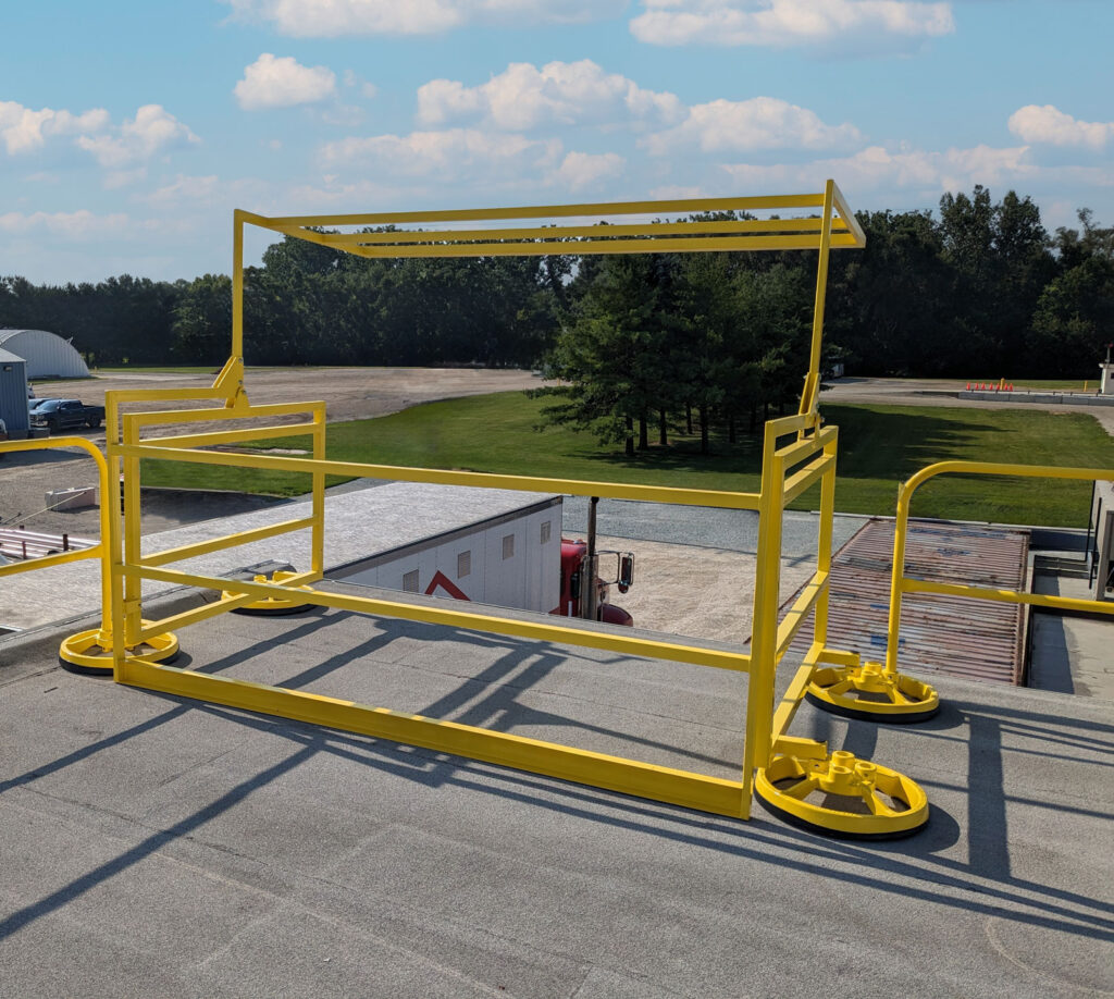 mezzanine gate exterior rooftop