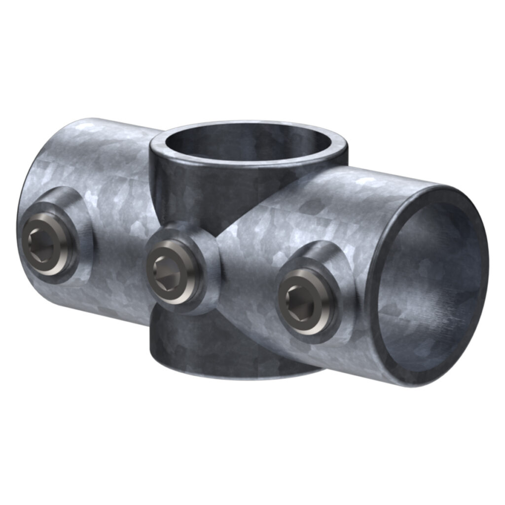 Two Socket Angle Cross – Safety Rail Company